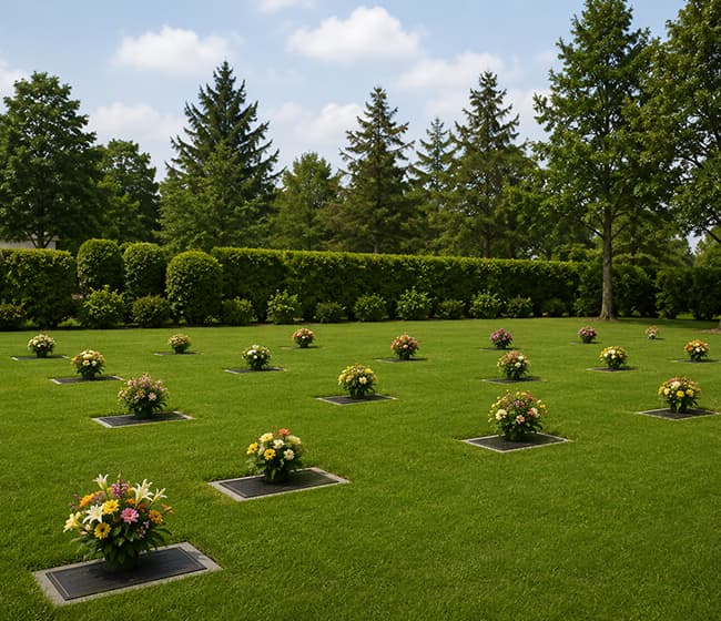 Los Jardines Cementerio de San Pedro - Ayampuc - Guatemala - Jardines